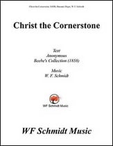 Christ the Cornerstone SATB choral sheet music cover